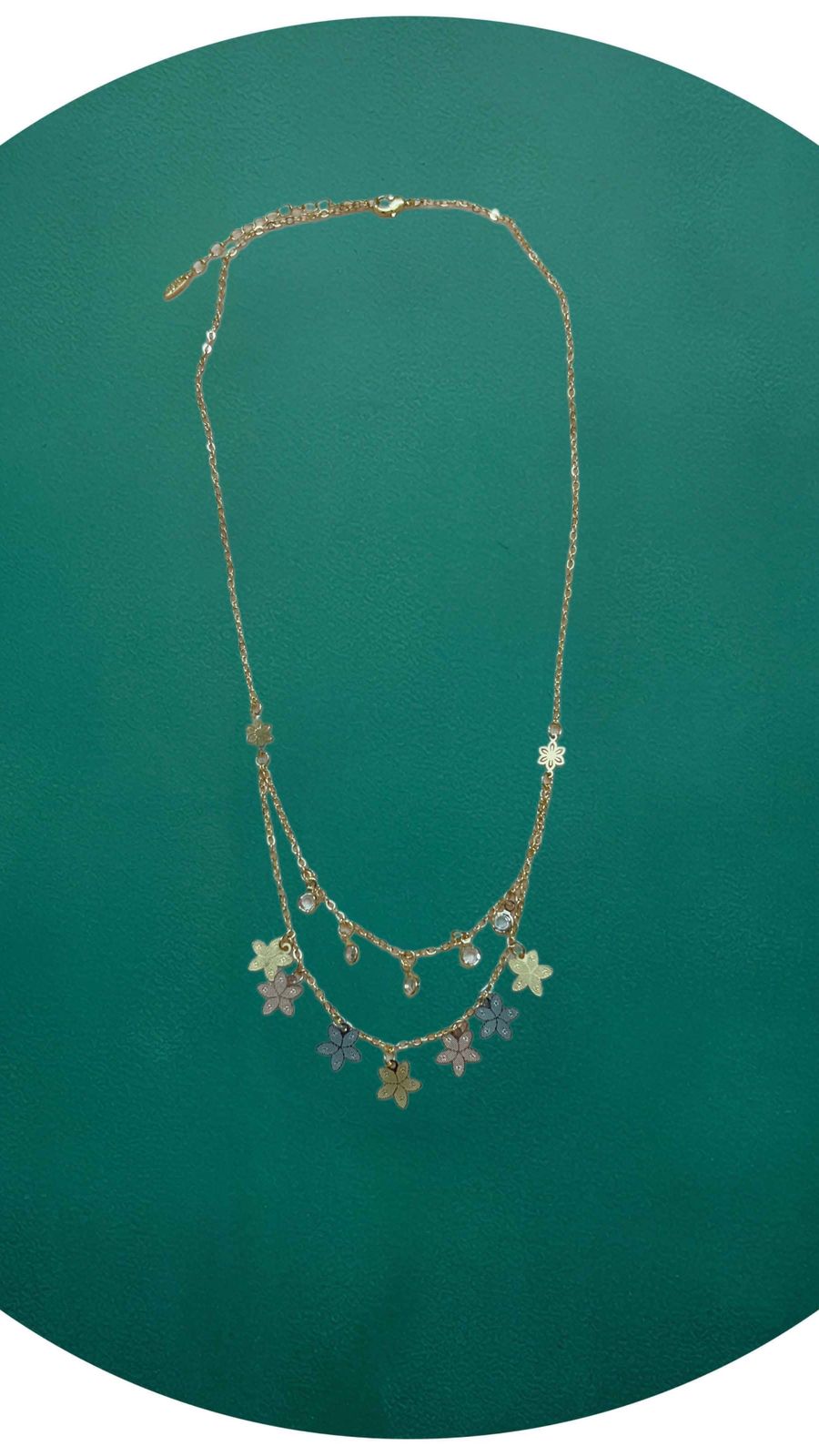 Glimmering Cascade Necklace - Image 2